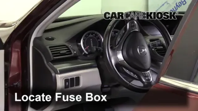 2012 Acura TSX 2.4L 4 Cyl. Wagon Fuse (Interior) Replace